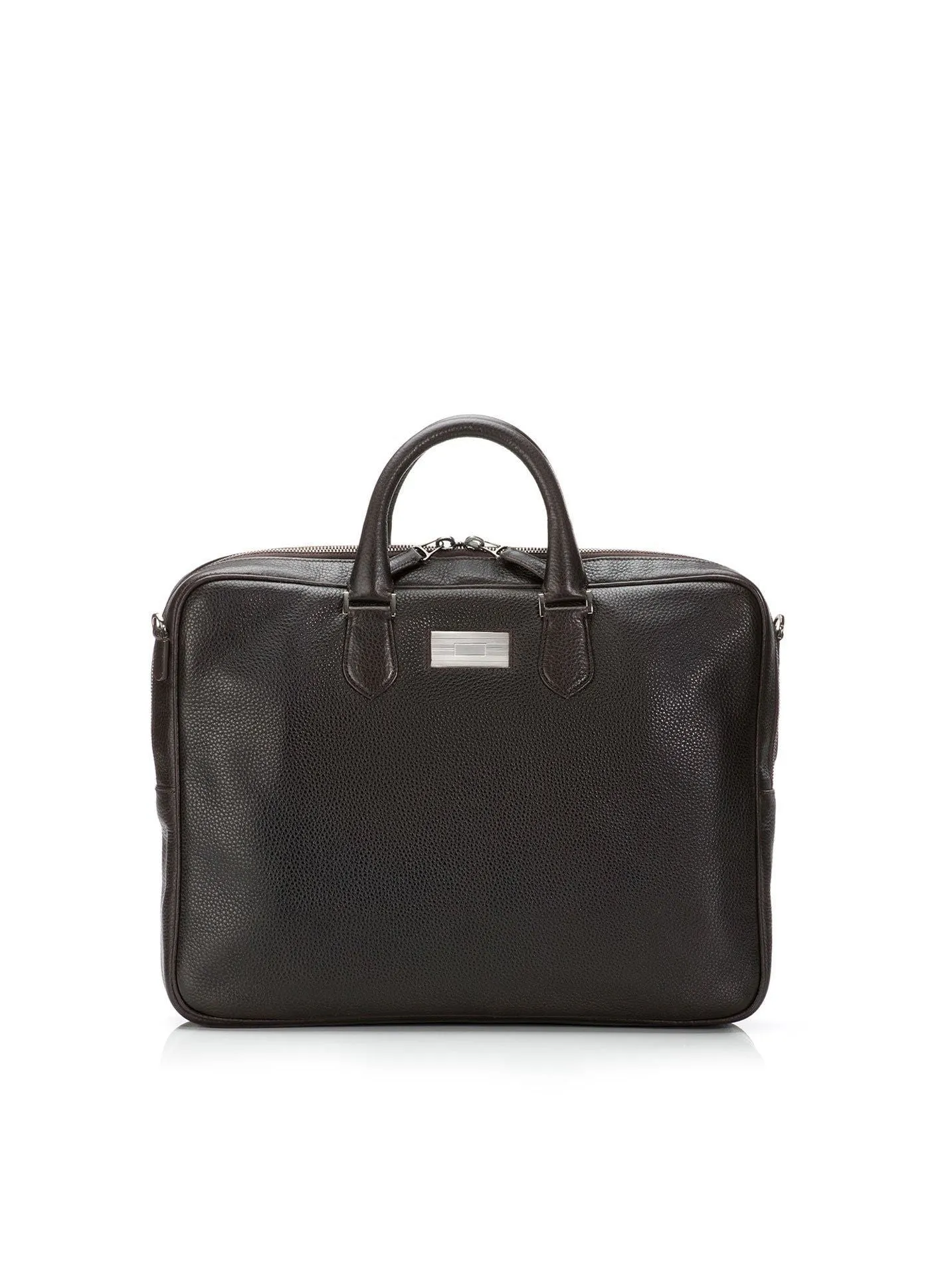 Stratton Attaché - Dark Brown Leather Briefcase